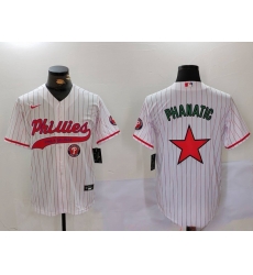 Men Philadelphia Phillies Phanatic White Red Cool Base Stitched Jersey 7 Men Philadelphia Phillies Phanatic White Red Cool Base Stitched Jersey 7
