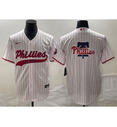 Men Philadelphia Phillies White Team Big Logo Cool Base Stitched Baseball Jersey Men Philadelphia Phillies White Team Big Logo Cool Base Stitched Baseball Jersey