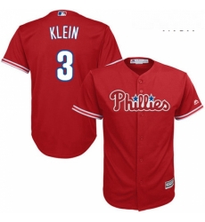 Mens Majestic Philadelphia Phillies 3 Chuck Klein Replica Red Alternate Cool Base MLB Jersey Mens Majestic Philadelphia Phillies 3 Chuck Klein Replica Red Alternate Cool Base MLB Jersey
