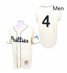 Mens Mitchell and Ness Philadelphia Phillies 4 Jimmy Foxx Replica White Throwback MLB Jersey Mens Mitchell and Ness Philadelphia Phillies 4 Jimmy Foxx Replica White Throwback MLB Jersey