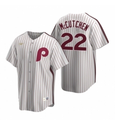 Mens Nike Philadelphia Phillies 22 Andrew McCutchen White Cooperstown Collection Home Stitched Baseball Jersey Mens Nike Philadelphia Phillies 22 Andrew McCutchen White Cooperstown Collection Home Stitched Baseball Jersey