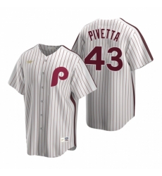 Mens Nike Philadelphia Phillies 43 Nick Pivetta White Cooperstown Collection Home Stitched Baseball Jersey Mens Nike Philadelphia Phillies 43 Nick Pivetta White Cooperstown Collection Home Stitched Baseball Jersey