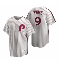 Mens Nike Philadelphia Phillies 9 Jay Bruce White Cooperstown Collection Home Stitched Baseball Jersey Mens Nike Philadelphia Phillies 9 Jay Bruce White Cooperstown Collection Home Stitched Baseball Jersey
