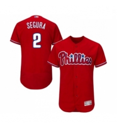 Mens Philadelphia Phillies 2 Jean Segura Red Alternate Flex Base Authentic Collection Baseball Jersey Mens Philadelphia Phillies 2 Jean Segura Red Alternate Flex Base Authentic Collection Baseball Jersey