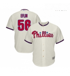 Mens Philadelphia Phillies 56 Zach Eflin Replica Cream Alternate Cool Base Baseball Jersey Mens Philadelphia Phillies 56 Zach Eflin Replica Cream Alternate Cool Base Baseball Jersey