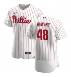 Philadelphia Phillies 48 Spencer Howard Men Nike White Home 2020 Authentic Player MLB Jersey Philadelphia Phillies 48 Spencer Howard Men Nike White Home 2020 Authentic Player MLB Jersey