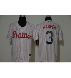 Phillies 3 Bryce Harper White Nike Cool Base Player Jersey Phillies 3 Bryce Harper White Nike Cool Base Player Jersey