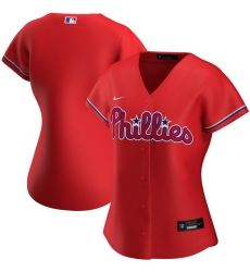 Philadelphia Phillies Nike Women Alternate 2020 MLB Team Jersey Red Philadelphia Phillies Nike Women Alternate 2020 MLB Team Jersey Red