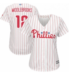 Womens Majestic Philadelphia Phillies 12 Will Middlebrooks Authentic WhiteRed Strip Home Cool Base MLB Jersey Womens Majestic Philadelphia Phillies 12 Will Middlebrooks Authentic WhiteRed Strip Home Cool Base MLB Jersey