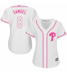 Womens Majestic Philadelphia Phillies 8 Juan Samuel Authentic White Fashion Cool Base MLB Jersey Womens Majestic Philadelphia Phillies 8 Juan Samuel Authentic White Fashion Cool Base MLB Jersey