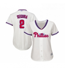 Womens Philadelphia Phillies 2 Jean Segura Replica Cream Alternate Cool Base Baseball Jersey Womens Philadelphia Phillies 2 Jean Segura Replica Cream Alternate Cool Base Baseball Jersey