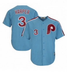 Womens Philadelphia Phillies 3 Bryce Harper Light Blue Alternate Cool Base Cooperstown Stitched MLB Jersey Womens Philadelphia Phillies 3 Bryce Harper Light Blue Alternate Cool Base Cooperstown Stitched MLB Jersey