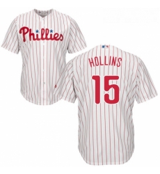 Youth Majestic Philadelphia Phillies 15 Dave Hollins Authentic WhiteRed Strip Home Cool Base MLB Jersey Youth Majestic Philadelphia Phillies 15 Dave Hollins Authentic WhiteRed Strip Home Cool Base MLB Jersey