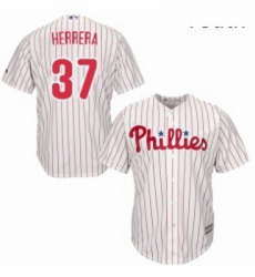 Youth Majestic Philadelphia Phillies 37 Odubel Herrera Authentic WhiteRed Strip Home Cool Base MLB Jersey Youth Majestic Philadelphia Phillies 37 Odubel Herrera Authentic WhiteRed Strip Home Cool Base MLB Jersey