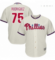 Youth Majestic Philadelphia Phillies 75 Francisco Rodriguez Authentic Cream Alternate Cool Base MLB Jersey Youth Majestic Philadelphia Phillies 75 Francisco Rodriguez Authentic Cream Alternate Cool Base MLB Jersey