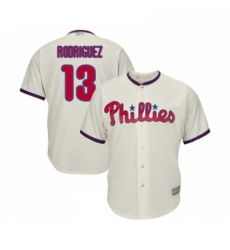 Youth Philadelphia Phillies 13 Sean Rodriguez Replica Cream Alternate Cool Base Baseball Jersey Youth Philadelphia Phillies 13 Sean Rodriguez Replica Cream Alternate Cool Base Baseball Jersey