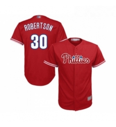 Youth Philadelphia Phillies 30 David Robertson Replica Red Alternate Cool Base Baseball Jersey Youth Philadelphia Phillies 30 David Robertson Replica Red Alternate Cool Base Baseball Jersey