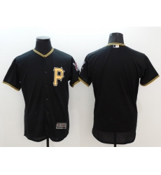 Men MLB Pittsburgh Pirates blank black Cool Base Jersey Men MLB Pittsburgh Pirates blank black Cool Base Jersey