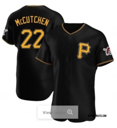 Men Nike Pittsburgh Pirates Andrew McCutchen #22 Black Home Flexbase Stitched Jersey Men Nike Pittsburgh Pirates Andrew McCutchen #22 Black Home Flexbase Stitched Jersey