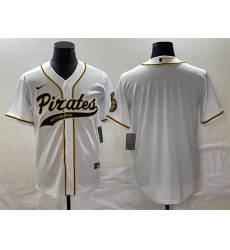 Men Pittsburgh Pirates Blank White Cool Base Stitched Baseball Jersey Men Pittsburgh Pirates Blank White Cool Base Stitched Baseball Jersey