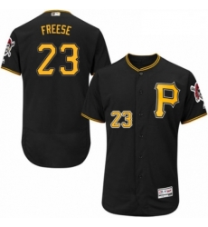 Mens Majestic Pittsburgh Pirates 23 David Freese Black Alternate Flex Base Authentic Collection MLB Jersey Mens Majestic Pittsburgh Pirates 23 David Freese Black Alternate Flex Base Authentic Collection MLB Jersey