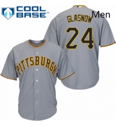 Mens Majestic Pittsburgh Pirates 24 Tyler Glasnow Replica Grey Road Cool Base MLB Jersey Mens Majestic Pittsburgh Pirates 24 Tyler Glasnow Replica Grey Road Cool Base MLB Jersey