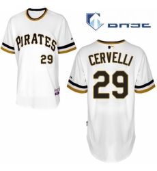 Mens Majestic Pittsburgh Pirates 29 Francisco Cervelli Replica White Alternate 2 Cool Base MLB Jersey Mens Majestic Pittsburgh Pirates 29 Francisco Cervelli Replica White Alternate 2 Cool Base MLB Jersey