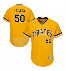 Mens Majestic Pittsburgh Pirates 50 Jameson Taillon Gold Alternate Flex Base Authentic Collection MLB Jersey Mens Majestic Pittsburgh Pirates 50 Jameson Taillon Gold Alternate Flex Base Authentic Collection MLB Jersey