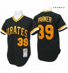 Mens Mitchell and Ness Pittsburgh Pirates 39 Dave Parker Replica Black Throwback MLB Jersey Mens Mitchell and Ness Pittsburgh Pirates 39 Dave Parker Replica Black Throwback MLB Jersey