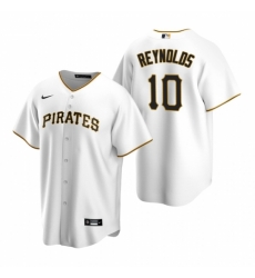 Mens Nike Pittsburgh Pirates 10 Bryan Reynolds White Home Stitched Baseball Jersey Mens Nike Pittsburgh Pirates 10 Bryan Reynolds White Home Stitched Baseball Jersey