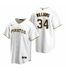 Mens Nike Pittsburgh Pirates 34 Trevor Williams White Home Stitched Baseball Jersey Mens Nike Pittsburgh Pirates 34 Trevor Williams White Home Stitched Baseball Jersey