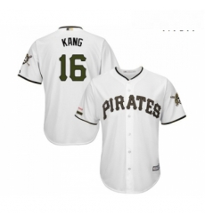 Mens Pittsburgh Pirates 16 Jung ho Kang Replica White Alternate Cool Base Baseball Jersey Mens Pittsburgh Pirates 16 Jung ho Kang Replica White Alternate Cool Base Baseball Jersey