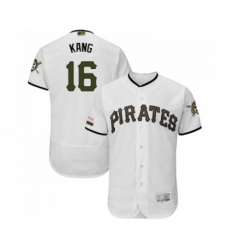 Mens Pittsburgh Pirates 16 Jung ho Kang White Alternate Authentic Collection Flex Base Baseball Jersey Mens Pittsburgh Pirates 16 Jung ho Kang White Alternate Authentic Collection Flex Base Baseball Jersey