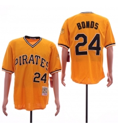 Pirates 24 Barry Bonds Orange Cooperstown Collection Jersey Pirates 24 Barry Bonds Orange Cooperstown Collection Jersey