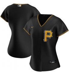 Pittsburgh Pirates Nike Women Alternate 2020 MLB Team Jersey Black Pittsburgh Pirates Nike Women Alternate 2020 MLB Team Jersey Black