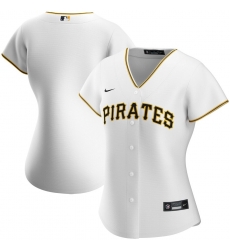 Pittsburgh Pirates Nike Women Home 2020 MLB Team Jersey White Pittsburgh Pirates Nike Women Home 2020 MLB Team Jersey White