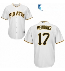 Youth Majestic Pittsburgh Pirates 17 Austin Meadows Authentic White Home Cool Base MLB Jersey Youth Majestic Pittsburgh Pirates 17 Austin Meadows Authentic White Home Cool Base MLB Jersey