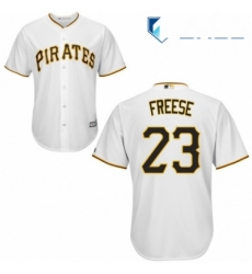 Youth Majestic Pittsburgh Pirates 23 David Freese Replica White Home Cool Base MLB Jersey Youth Majestic Pittsburgh Pirates 23 David Freese Replica White Home Cool Base MLB Jersey