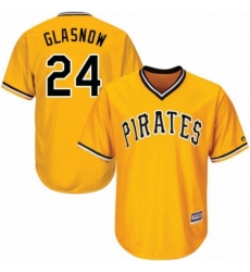 Youth Majestic Pittsburgh Pirates 24 Tyler Glasnow Replica Gold Alternate Cool Base MLB Jersey Youth Majestic Pittsburgh Pirates 24 Tyler Glasnow Replica Gold Alternate Cool Base MLB Jersey