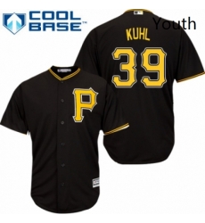 Youth Majestic Pittsburgh Pirates 39 Chad Kuhl Authentic Black Alternate Cool Base MLB Jersey Youth Majestic Pittsburgh Pirates 39 Chad Kuhl Authentic Black Alternate Cool Base MLB Jersey