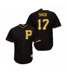 Youth Pittsburgh Pirates 17 JB Shuck Replica Black Alternate Cool Base Baseball Jersey Youth Pittsburgh Pirates 17 JB Shuck Replica Black Alternate Cool Base Baseball Jersey