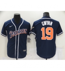 Men Nike San Diego Padres 19 Tony Gwynn Blue MLB Jersey Men Nike San Diego Padres 19 Tony Gwynn Blue MLB Jersey