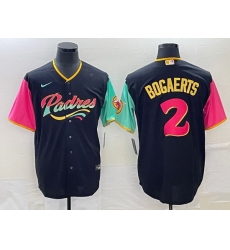 Men San Diego Padres 2 Xander Bogaerts 2022 Black City Connect Cool Base Stitched Baseball Jersey Men San Diego Padres 2 Xander Bogaerts 2022 Black City Connect Cool Base Stitched Baseball Jersey