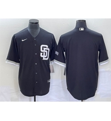 Men San Diego Padres Blank Black Cool Base Stitched Baseball Jersey Men San Diego Padres Blank Black Cool Base Stitched Baseball Jersey