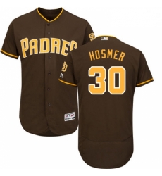 Mens Majestic San Diego Padres 30 Eric Hosmer Brown Alternate Flex Base Authentic Collection MLB Jersey Mens Majestic San Diego Padres 30 Eric Hosmer Brown Alternate Flex Base Authentic Collection MLB Jersey