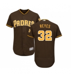 Mens San Diego Padres 32 Franmil Reyes Brown Alternate Flex Base Authentic Collection Baseball Jersey Mens San Diego Padres 32 Franmil Reyes Brown Alternate Flex Base Authentic Collection Baseball Jersey