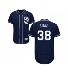 Mens San Diego Padres 38 Aaron Loup Navy Blue Alternate Flex Base Authentic Collection Baseball Jersey Mens San Diego Padres 38 Aaron Loup Navy Blue Alternate Flex Base Authentic Collection Baseball Jersey