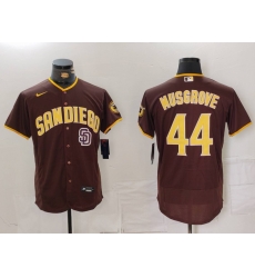 Nike Men San Diego Padres 44 Musgrove Brown Tan Authentic Alternate Player Jersey 2 Nike Men San Diego Padres 44 Musgrove Brown Tan Authentic Alternate Player Jersey 2