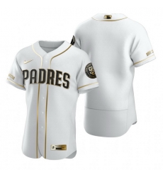 San Diego Padres Blank White Nike Mens Authentic Golden Edition MLB Jersey San Diego Padres Blank White Nike Mens Authentic Golden Edition MLB Jersey
