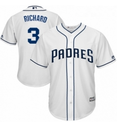 Youth Majestic San Diego Padres 3 Clayton Richard Replica White Home Cool Base MLB Jersey Youth Majestic San Diego Padres 3 Clayton Richard Replica White Home Cool Base MLB Jersey